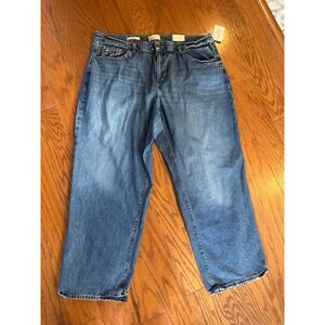 Universal Thread 90s Baggy Jeans Medium Wash 100% Cotton Non-Stretch Size 20R